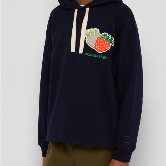 Acne Studios Fagen Berry Hoody - Picture 8 of 9